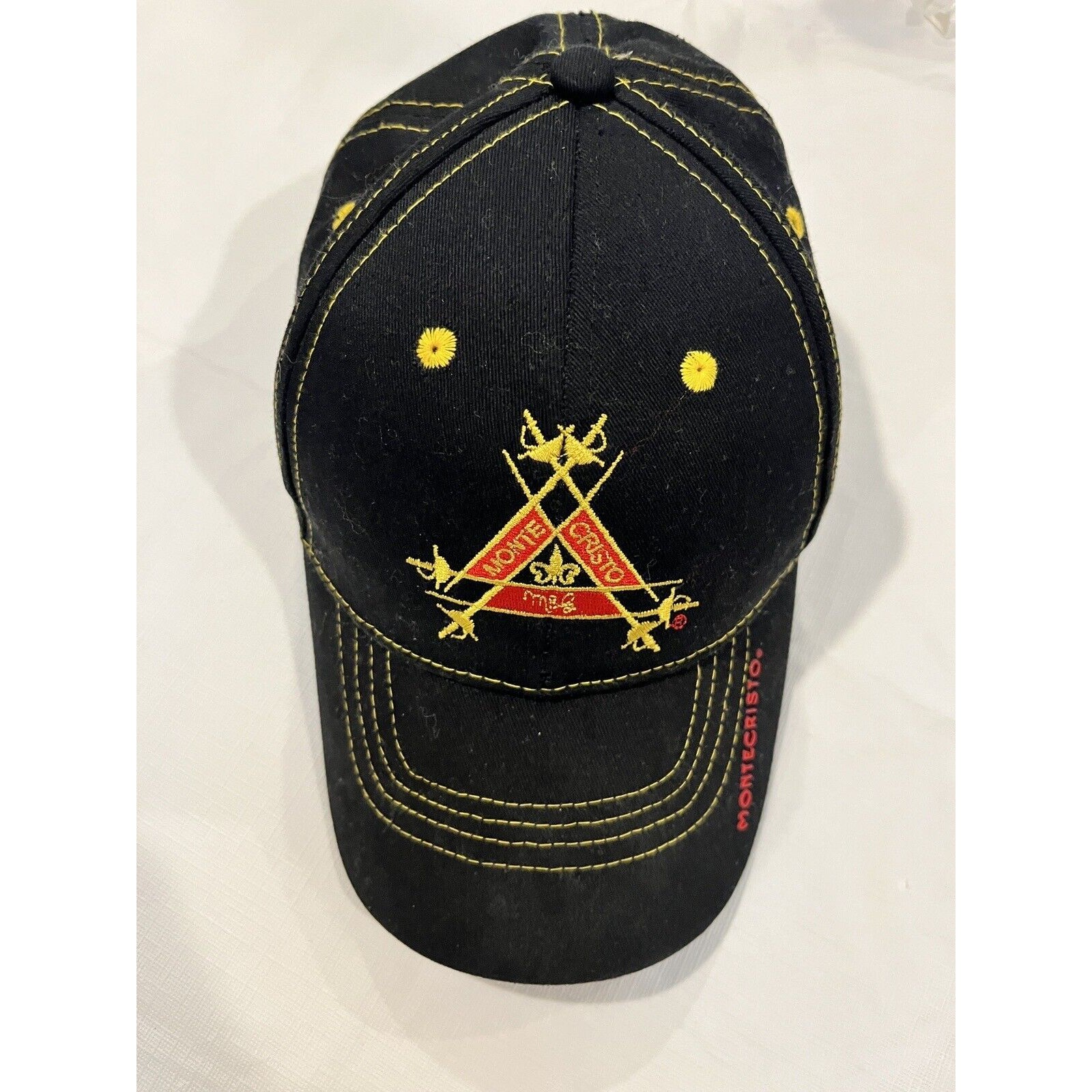 Montecristo Logo Embroidered Baseball Cap